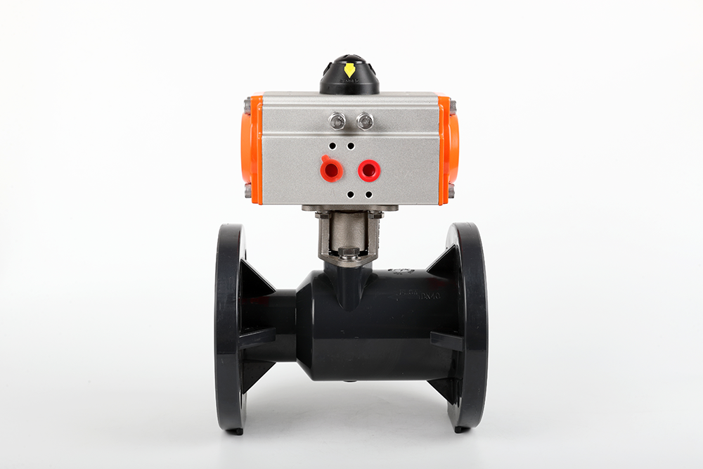 吉阳镇气动法兰一体球阀